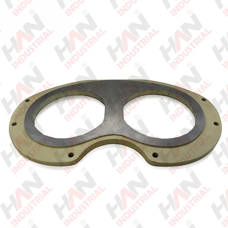 Spectacle Wear Plate Duro22 (570MM)  909-HOPPER(Tungsten Carbide) OEM 561651