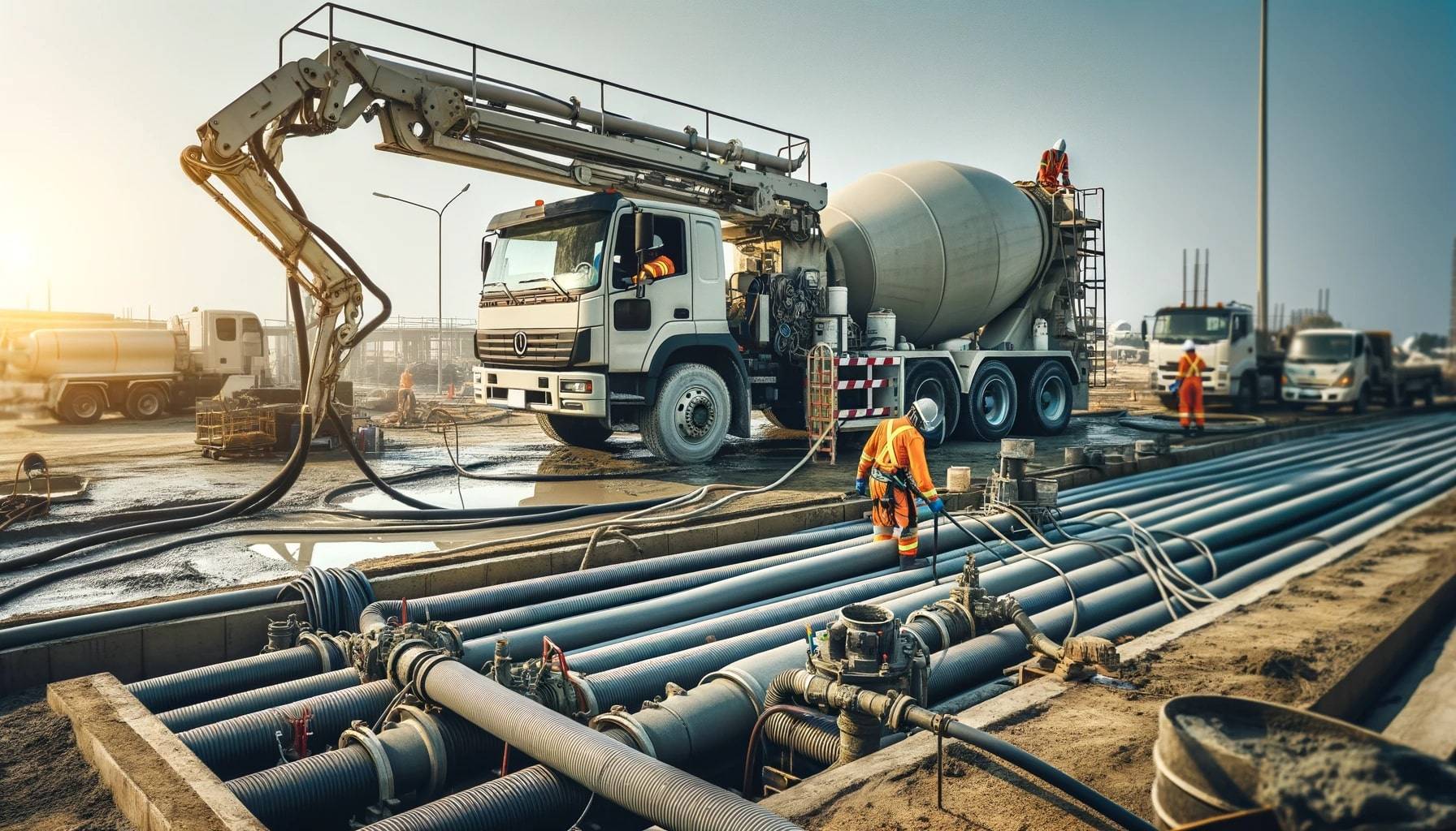 Tips for Cleaning and Maintaining Concrete Pump Truck Pipelines